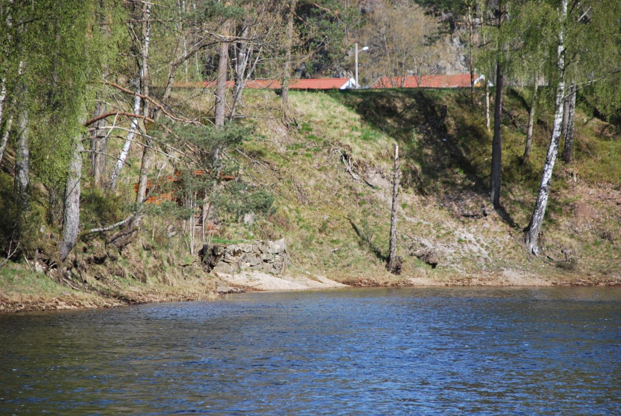 Mandalselva Laksehytter Marnardal Exterior photo
